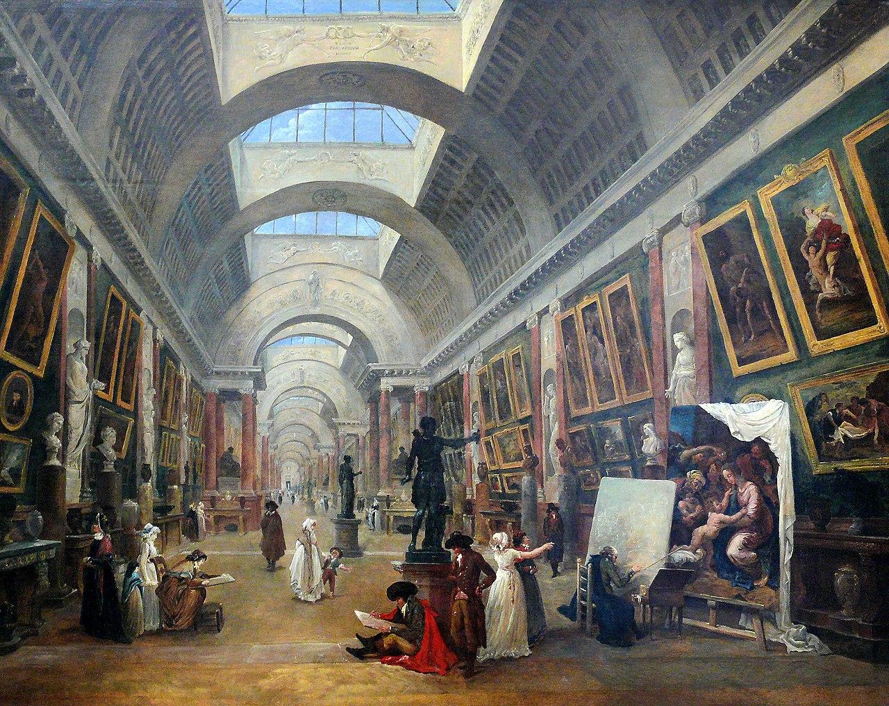 Hubert_Robert_-_Projet_d'aménagement_de_la_Grande_Galerie_du_Louvre