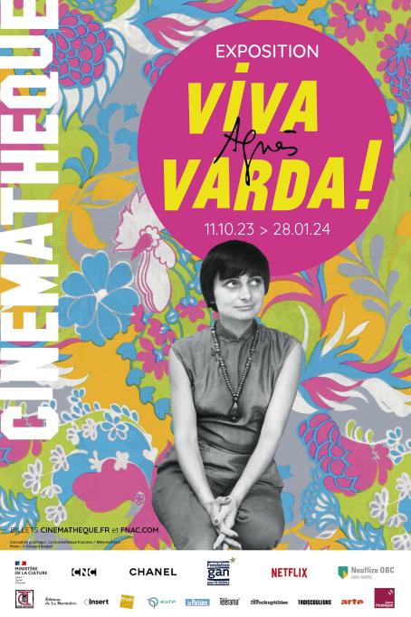 Affiche de l'exposition Viva Varda