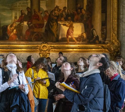 Travaux Dirigés devant les œuvres au château de Versailles