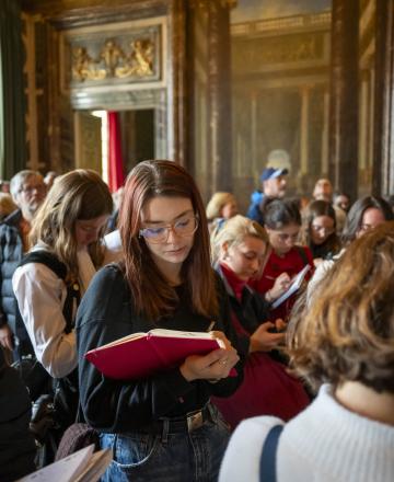 séance de TDO au château de Versailles