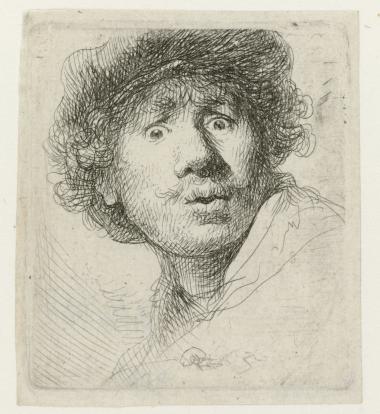 Rembrandt, Autoportrait